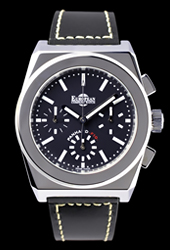 パナールミディアム クロノグラフ ブラック