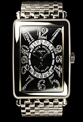 ロングアイランド ビーレトログラード セコンド ダイヤモンド 18Kブレスレット